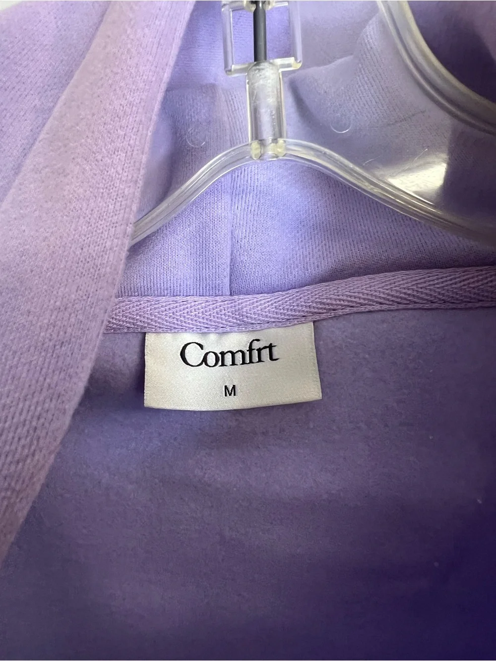 NWOT Comfrt Pastel Collection Purple Hoodie and Sweatpants- M
